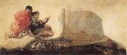 Francisco Goya Fantastic Vision or Asmodea oil painting
